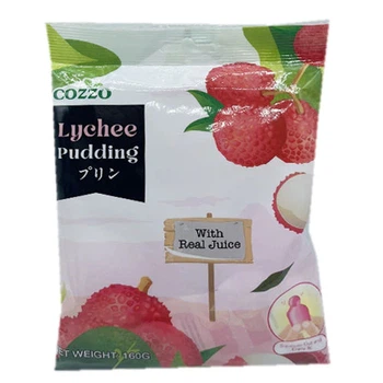 Конжак желе зі смаком лічі пудинг COZZO 160 г
