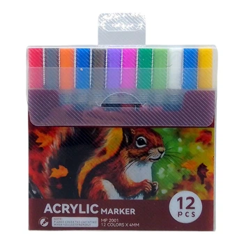 Акриловые маркеры Art Walker 12 цветов Art Walker C65268