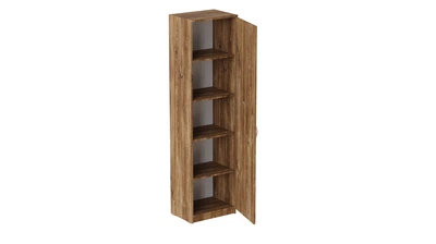 Пенал Анжело Ferrum-decor на 5 полок с дверью 1900x500x380 ДСП Дуб Таверна 16 мм (ANG1054)