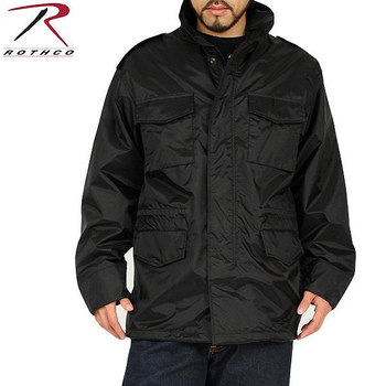 Куртка Rothco M-65 тактична штормова нейлонова Storm Jacket Black XL