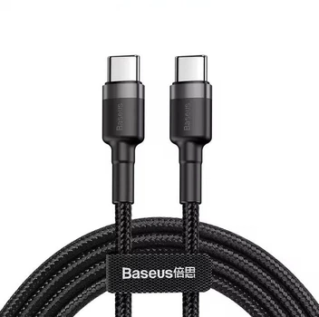 Кабель Baseus Fast Charging Cable USB Type-C 2m 100W Black