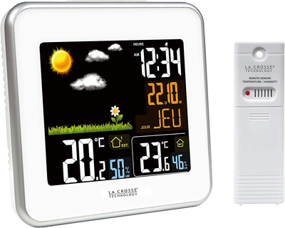 Портативная метеостанция La Crosse WS6821A White