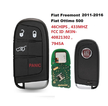 Автоключ з Remote FIAT RK04A