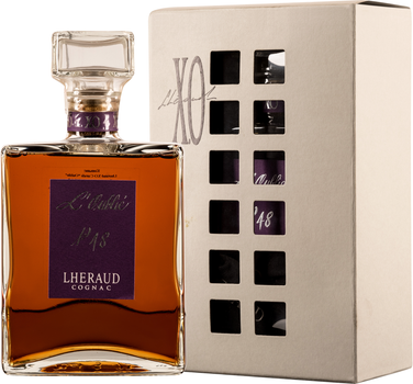 Коньяк Lheraud XO Oublie Carafe 5* 0.7 л 42% в подарочной упаковке (3558270004466)