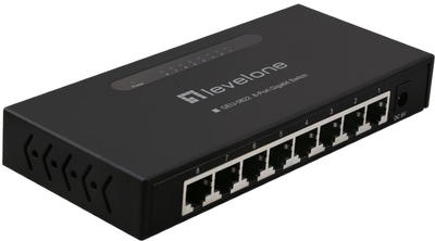 Przełącznik LevelOne Switch 8x GBit Unmanaged (GEU-0822)