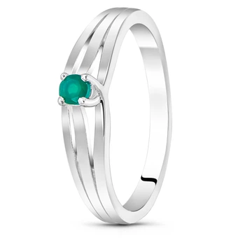 Серебряное кольцо с агатом Фанатик К2140АГ 16р.