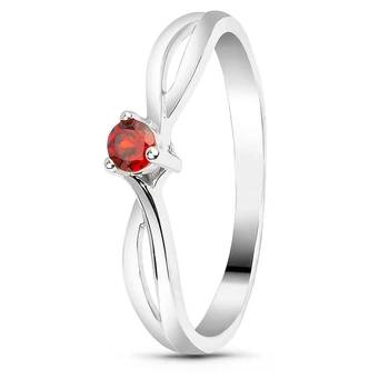 Серебряное кольцо с гранатом София К2138Г 15р.