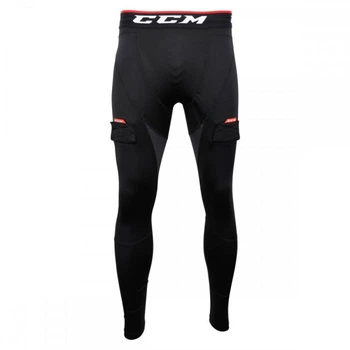 Термобрюки CCM COMPR GRIP PANT JOCK з черепашкою JR підліткові Розмір L (талия 65-70 см) PANTJOCK-L