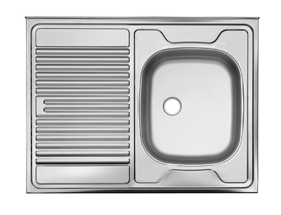Кухонная мойка накладная UKINOX STL 800 600 5C R декор