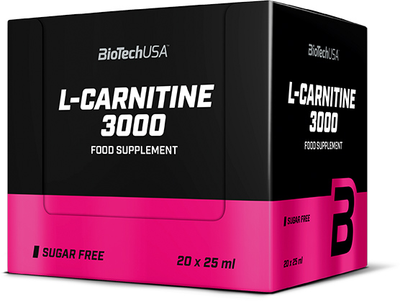 Жиросжигатель BT L-CARNITINE 3000 AMPULE 20 x 25мл