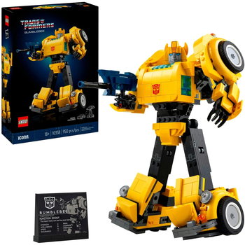 Zestaw klocków LEGO Icons Bumblebee 950 elementów (10338)