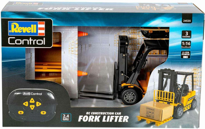 Pojazd na radio wozek widlowy Revell 24535 Construction Car Forklift (4009803245355)