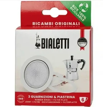 Сіто + ущільнювачі для кавоварок Bialetti на 6 чашок (0800004)