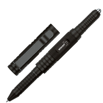 Ручка тактична кулькова Boker Plus Tactical Pen (150мм), чорна