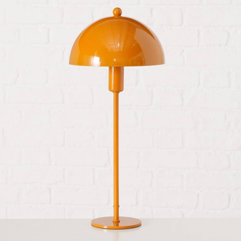 Lampa stołowa Boltze Home Petunia metalowa 41 cm Orange (4066076242931)