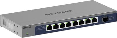 Przełącznik Netgear 8x 1GB Ethernet, 1x 10GB SFP+ Unmanaged (GS108X-100EUS)