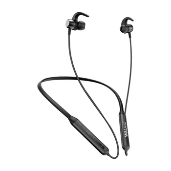 Навушники Bluetooth WALKER WBT-27 Sport Black бездротові спортивні з мікрофоном USB Type-C