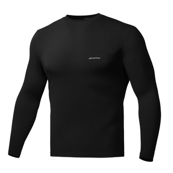 Кофта-лонгслив Ukrarmor Pulse Longsleeve. Cotton and Elastane. Черный (LSPLS-BL-S)