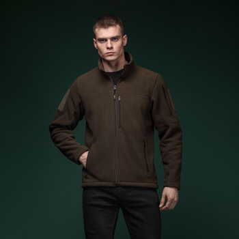 Флисовая кофта Ukrarmor Patrol Pullover Fleece Ranger green. Polyester, windproof (400886/S)