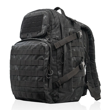 Тактический рюкзак RANGER Ukrarmor на 40 л. Мультикам черный. CORDURA 1000 30 x 52 x 30 см