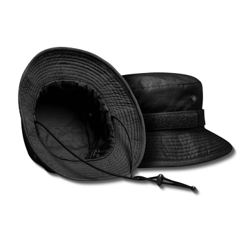 Панама тактична Combat Ukrarmor Hat (TDU ripstop) Чорний L/XL