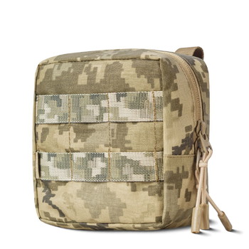 Подсумок утилитарный S. Ukrarmor Крепление Molle. Cordura 500D. Пиксель (мм-14).