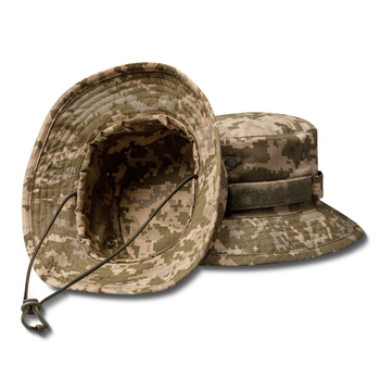 Капелюх тактичний Combat Ukrarmor Hat (TDU ripstop). Колір Піксель (мм-14) L/XL