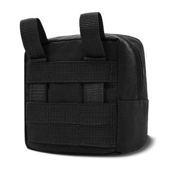 Подсумок утилитарный S. Ukrarmor Крепление Molle. Cordura 500D. Черный.