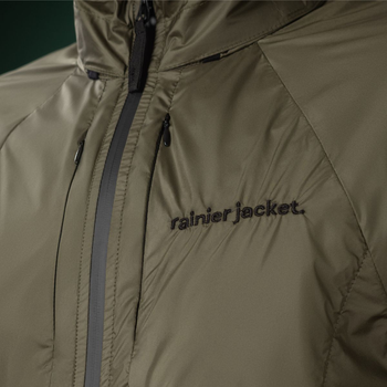 Водонепроницаемая куртка ветровка Ukrarmor Rainier Jacket, ranger green. Polyester, waterproof S