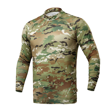 Рашгард тактичний Raptor Ukrarmor Rashguard Multicam. Slim fit, polyester XL