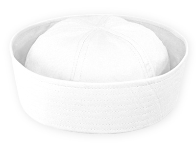 Шапка формена американська Navy US SAILOR HAT XL White