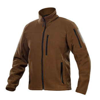 Флісова кофта Ukrarmor Patrol Pullover Fleece Coyote. Поліестер, windproof (300886/M)