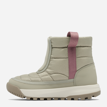 Подростковые зимние сапоги для девочки Columbia Youth Snowtrot Mid 2078911395 39 (7US) Зеленые (195981565515)