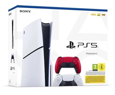 Игровая консоль Sony PlayStation 5 Slim 1Tb + DualSense (Volcanic Red)