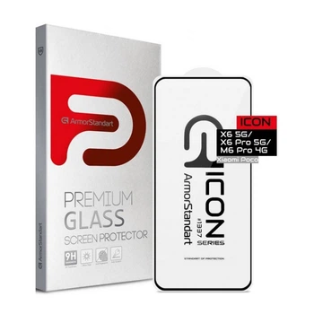 Скло захисне Armorstandart Icon Xiaomi Poco X6 5G/Poco X6 Pro 5G/M6 Pro 4G (ARM73496)[16439]