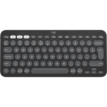 Клавіатура Logitech K380s Multi-Device tooth UA Graphite (920-011851)[73020]