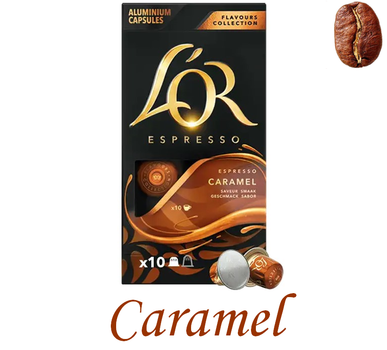 Кава в капсулах Nespresso L'OR Espresso Caramel 10 капсул