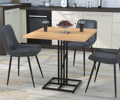 Стол обеденный Тревор Loft Design Дуб Крафт золотой