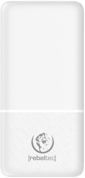 Powerbank Rebeltec P10 10000 mAh White (RBLAKT00018)