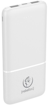 Powerbank Rebeltec P10 10000 mAh White (RBLAKT00018)