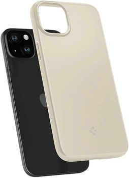 Etui Spigen Thin Fit do iPhone 15 Beige (8809896751032)