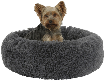 Legowisko dla psa Kerbl Fluffy 19 x 76 cm Ciemnoszare (4018653143209)