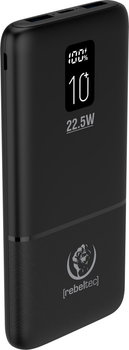 УМБ Rebeltec LCDPD 10000 mAh Black (RBLAKT00021)