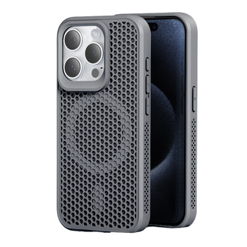 Чехол накладка TPU + PC AeroCool with MagSafe для iPhone 13 grey