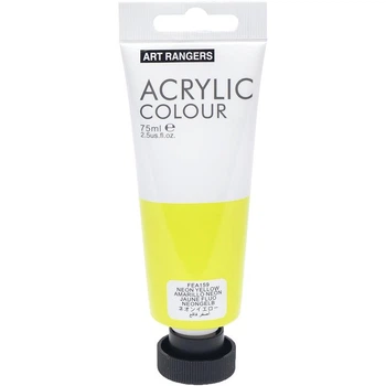 Художественная акриловая краска Art Ranger Acrylic 159 Neon yellow/ Неоновый желтый 75мл.