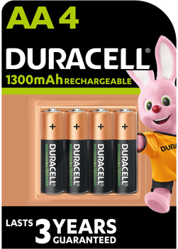 Аккумулятор Duracell Recharge AA 1300 mAh 4 шт (5000394039247)
