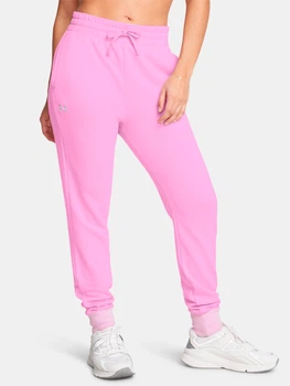 Спортивні штани на флісі жіночі Under Armour Ua Rival Fleece Jogger 1379438-638 XL Рожеві (197777487049)