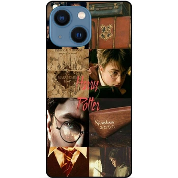 Силиконовый бампер чехол Candy для Iphone 14 с рисунком Гарри Поттер Harry Potter