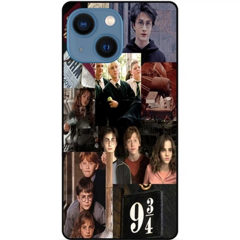 Силиконовый бампер чехол Candy для Iphone 14 с картинкой Harry Potter Гарри Поттер