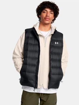 Теплый жилет мужской Under Armour Legend Down Vest 1385838-001 2XL Черный (196886537942)